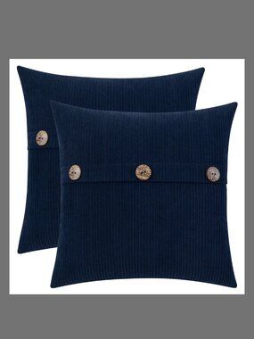 Pillow covers new without package 16x16.